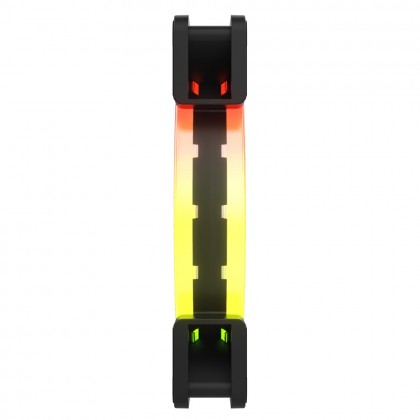 Gamdias AEOLUS M1 1403R 140mm RGB Case and Radiator 3-Fan Pack With Remote Supports ARGB Header (AEOLUS M1-1403R)