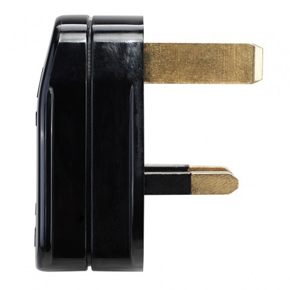 Masterplug Basic Rewireable Fitted with 13A Fuse and Sleeved 3-Pin Main Plug SIRIM certified Type G Power Plug