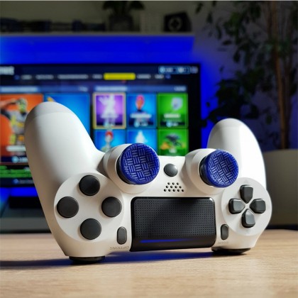 KontrolFreek Omni Cross-hatch Pattern Concave Low-rise Performance Thumbgrip For PS4 / PS5 Controller