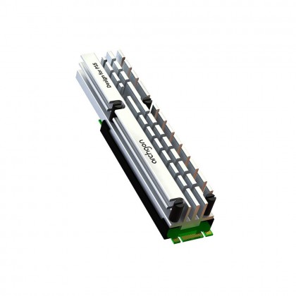 Archgon M.2 NVMe/SATA or M.2 2280 / 22110 Solid Stated Drive SSD Heatsink Design for PS5 with Thermal Pad