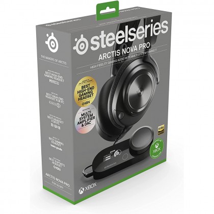 SteelSeries Arctis Nova Pro X For Xbox Wired Gaming Headset Hi-Res Certified GameDac Spatial Surround Headphone 61528