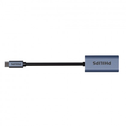 Philips USB Type-C Male to HDMI 2.0 Female Adapter USB-C C Converter Support Up to 4K UHD Resolution 1080p FHD SWV4060
