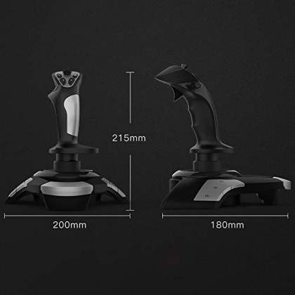 PXN F16 Flight Simulation Stick Joystick 3D USB Wired Fly Simulator Controller For PC