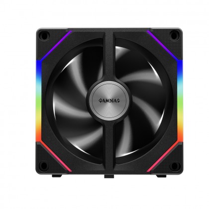 Gamdias AEOLUS P2 120mm PC Case and Radiator Fan ARGB PWM Swappable Fans AEOLUS P2-1201 / 1203 / 1203U
