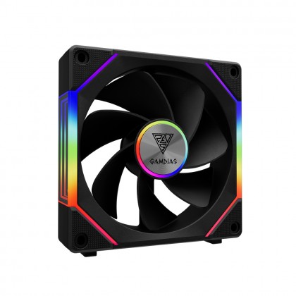 Gamdias AEOLUS P2 120mm PC Case and Radiator Fan ARGB PWM Swappable Fans AEOLUS P2-1201 / 1203 / 1203U