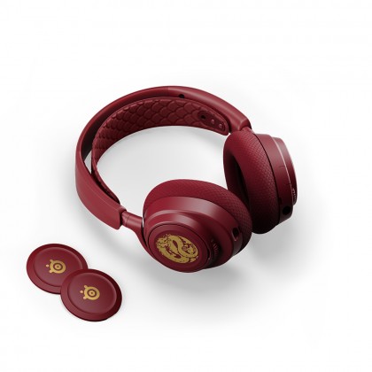 SteelSeries Arctis Nova 7 Dragon Edition LE Wireless Gaming Headset 360 Spatial Surround Sound 2.4GHz + Bluetooth 61557