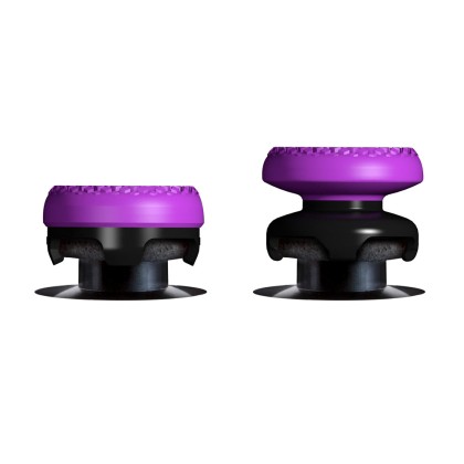 KontrolFreek Performance Thumbstick Frenzy Edition Mid-rise & High-rise Concave ThumbGrip For PS4/PS5 Controller Purple